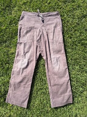 Prana Wide Leg Drawstring Pants - Dusty Mauve